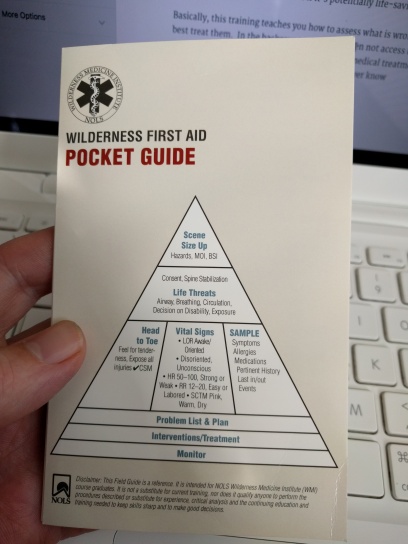 Handy Pocket Guide that easily fits in your first aid kit.